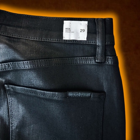 Hudson Jeans Women’s ‘Noa’ High-Rise Straight-Leg Cropped Jeans in “Stellar” 29 - Picture 16 of 16